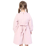 Solid Classic Dress for Girls Image