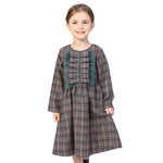 Checked Classic Dress for Girls Image