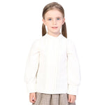 Plain Classic Blouse for Girls Image