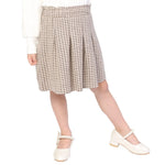 Checked Classic Skirt for Girls Image