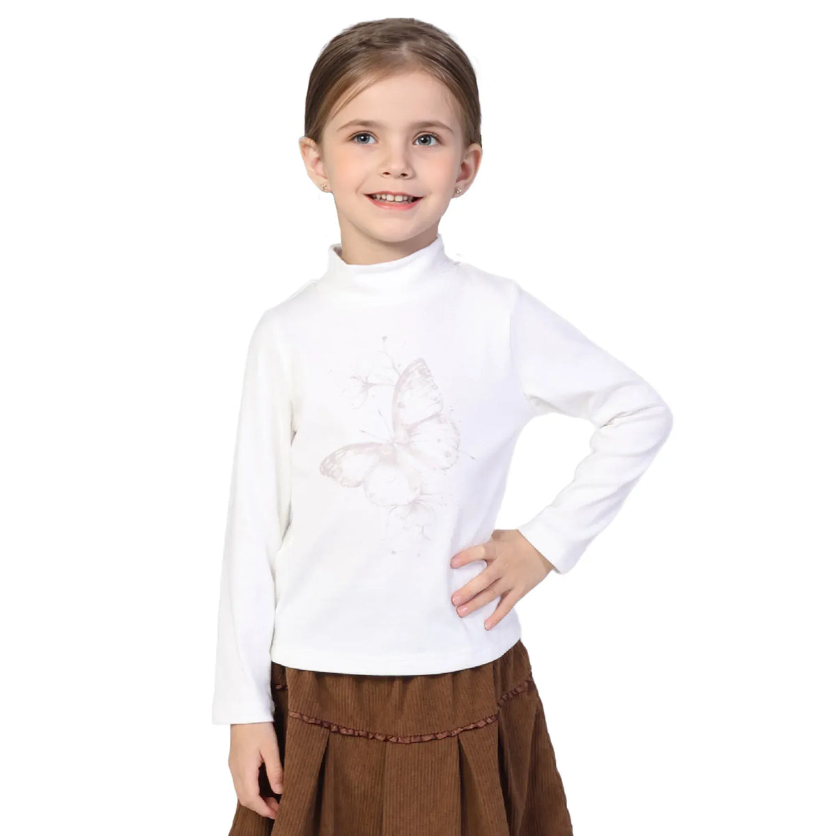 Printed Classic T.Shirt for Girls Image