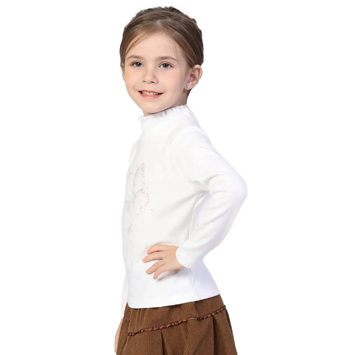 Printed Classic T.Shirt for Girls Image