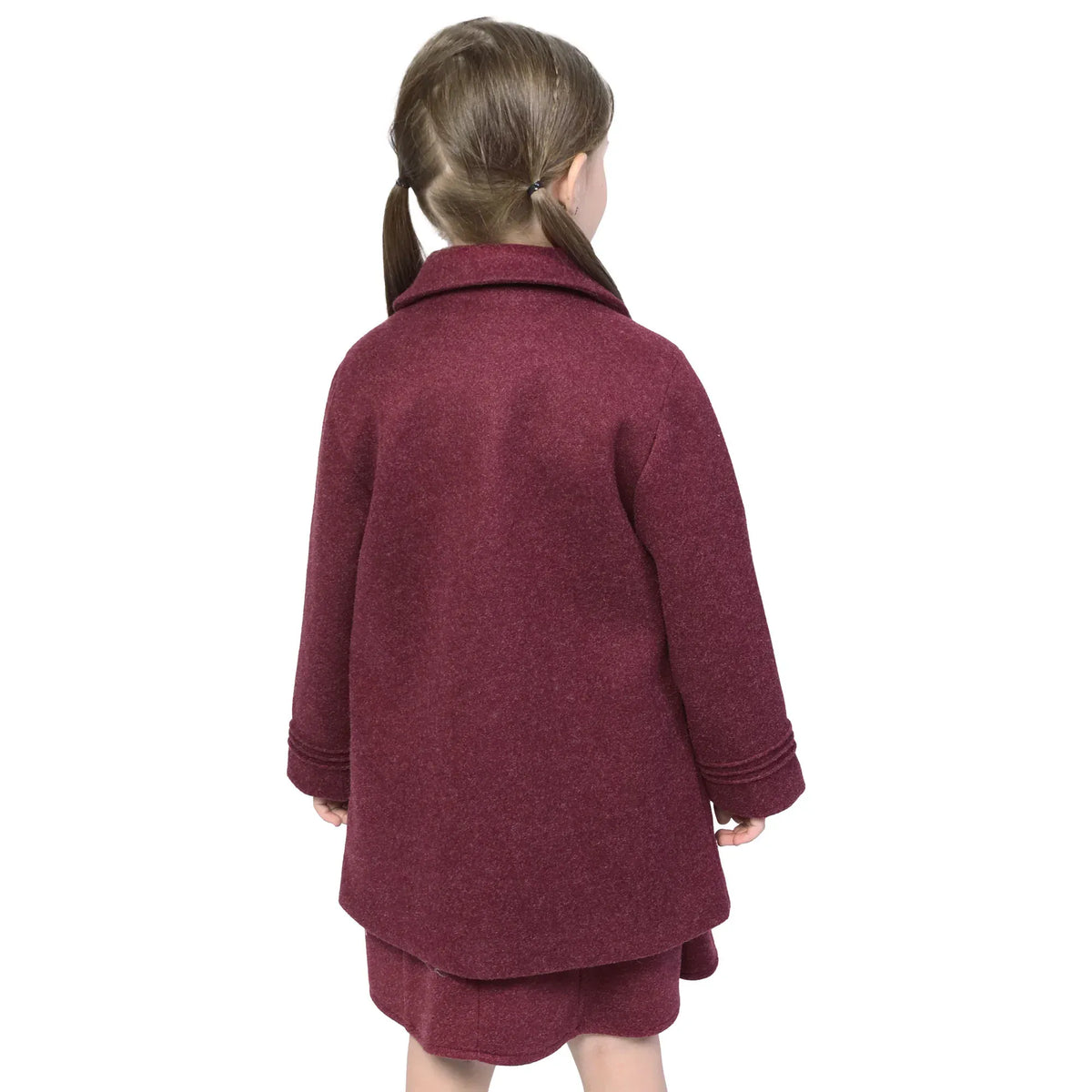 Solid Classic Jacket for Girls Image