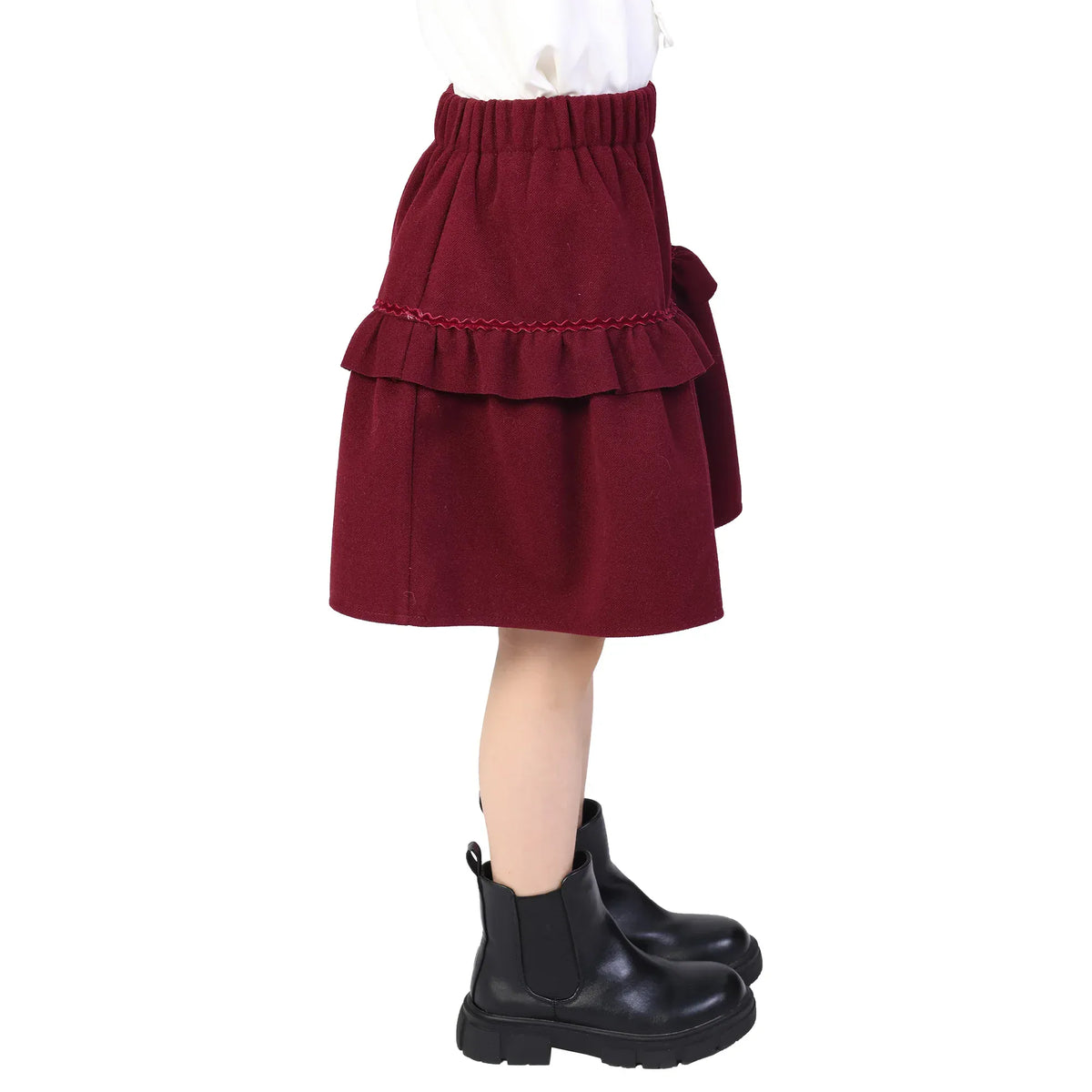 Plain Classic Skirt for Girls Image
