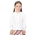 Plain Classic Blouse for Girls Image