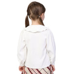 Plain Classic Blouse for Girls Image
