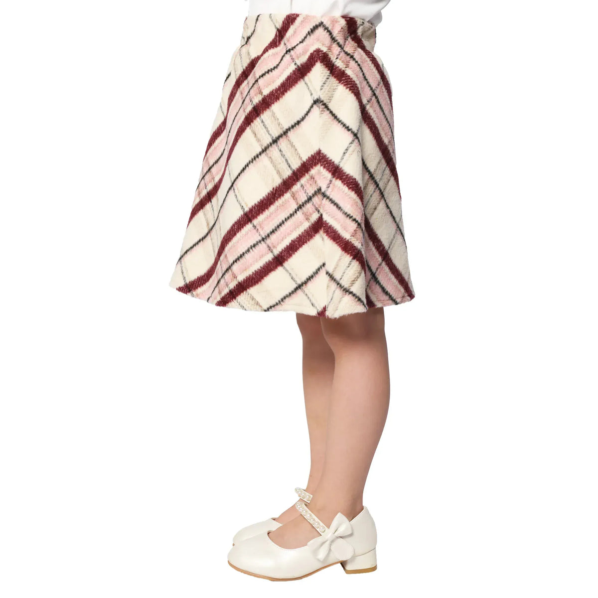 Checked Classic Skirt for Girls Image