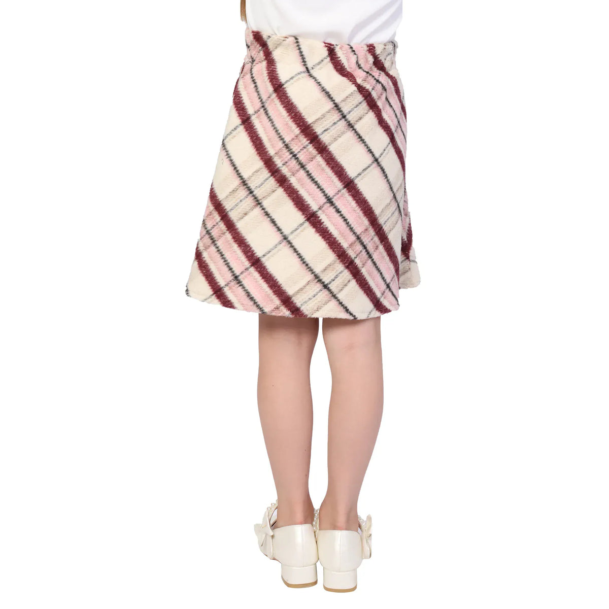 Checked Classic Skirt for Girls Image