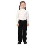 Plain Classic Pants for Girls Image