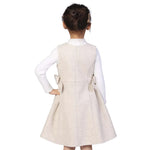 Solid Classic Dress for Girls Image
