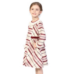 Checked Classic Dress for Girls Image