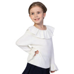 Plain Classic Sweater for Girls Image