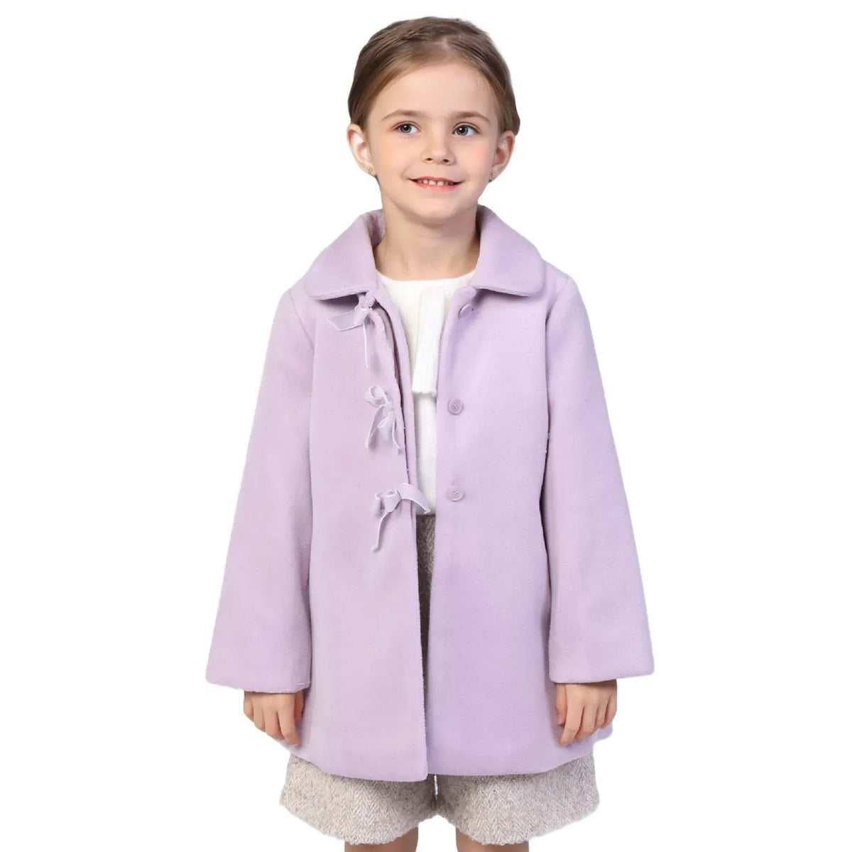 Plain Classic Jacket for Girls Image