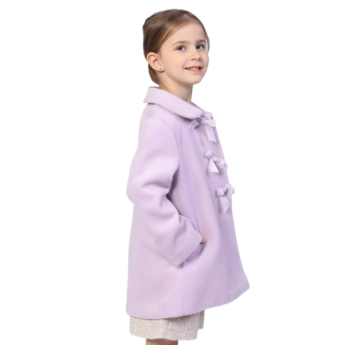 Plain Classic Jacket for Girls Image