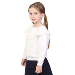 Plain Classic Sweater for Girls Image