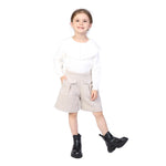 Solid Classic Shorts for Girls Image