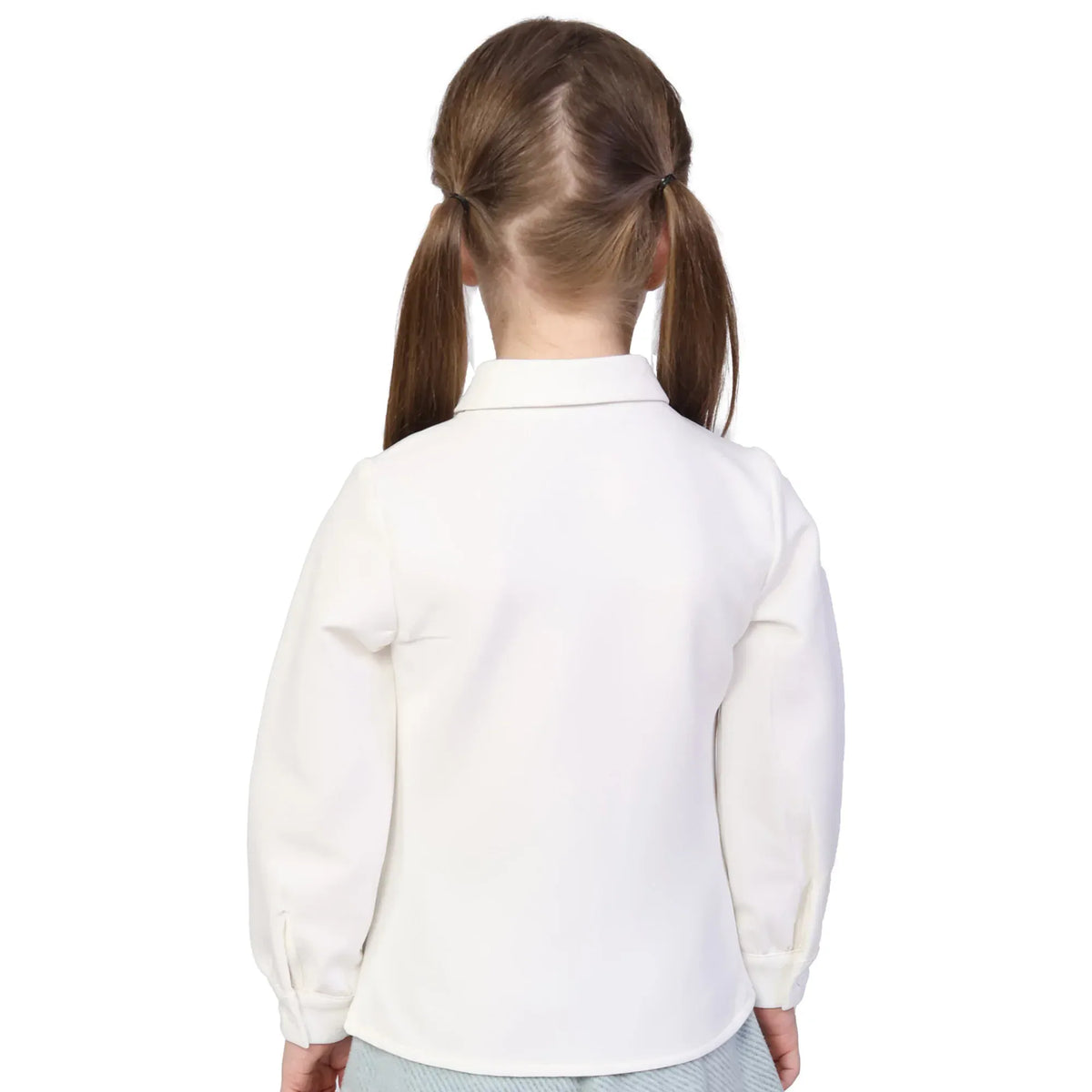 Plain Classic Shirt for Girls Image