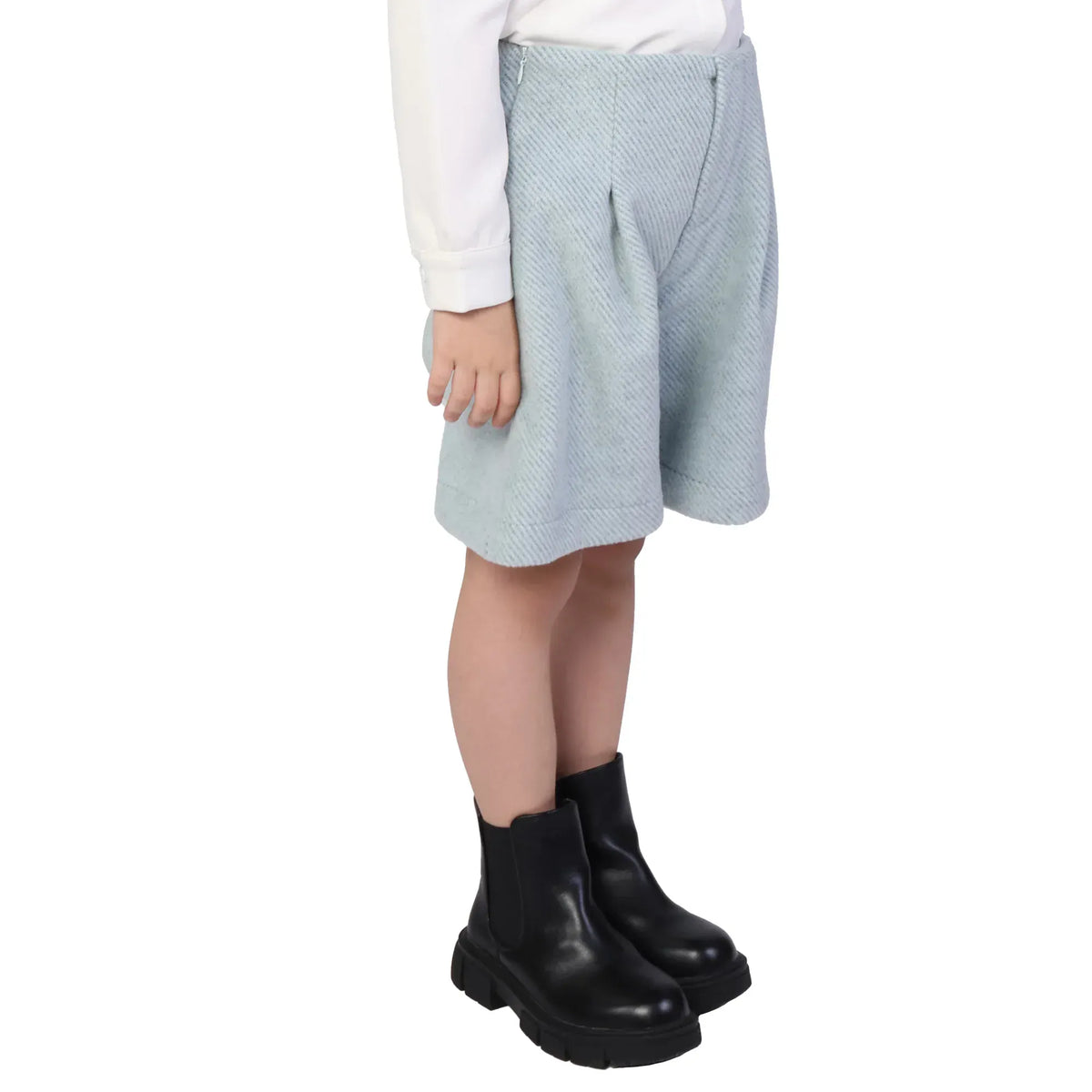 Solid Classic Shorts for Girls Image