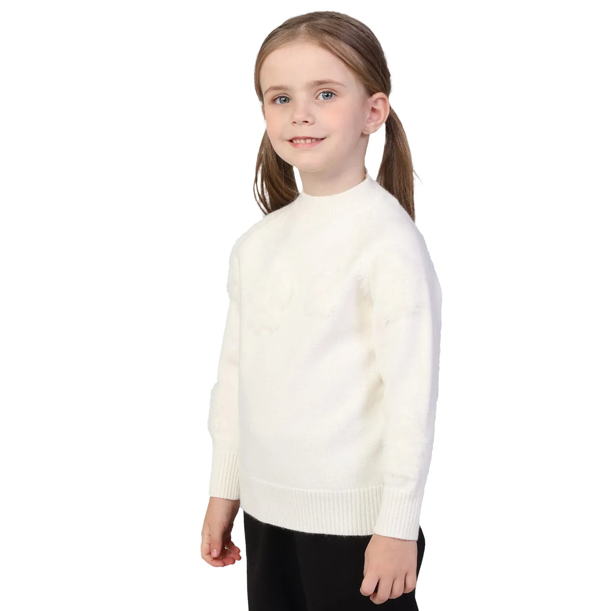 Jacquard Classic Sweater for Girls Image