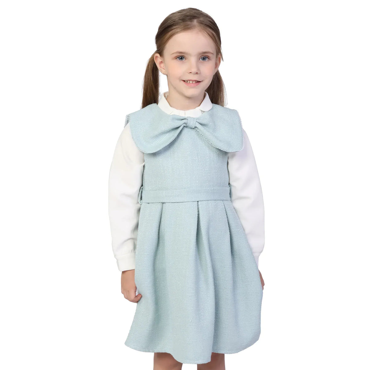 Plain Classic Dress for Girls Image