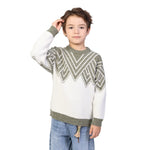 Color-Blocked Classic Pullover for Boys Image
