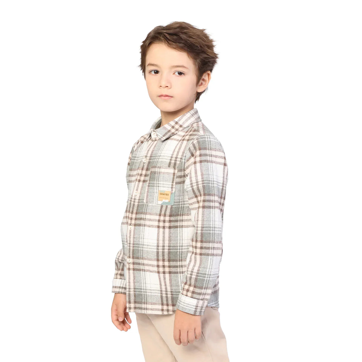 Checked Classic Shirt for Boys Image