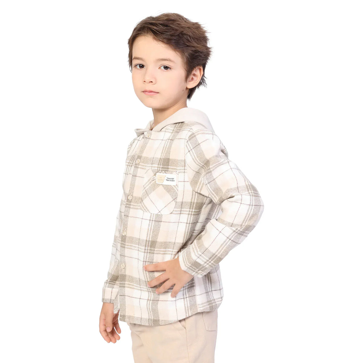 Checked Classic Shirt for Boys Image