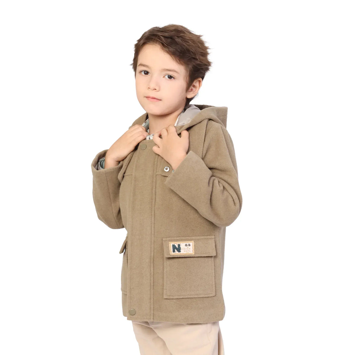 Badge Classic Jacket for Boys Image
