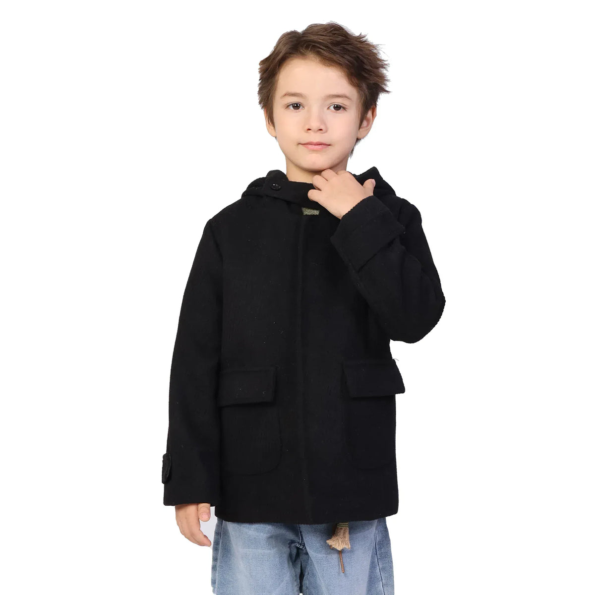 Plain Classic Jacket for Boys Image