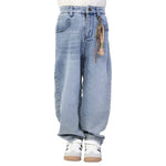 Washed Jeans Classic Pants for Boys Image