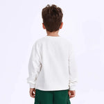 Casual Embroidery Sweatshirt for Boys Image