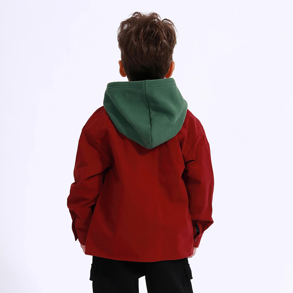 Casual Plain Shirt for Boys Image