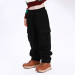 Casual Plain Pants for Boys Image