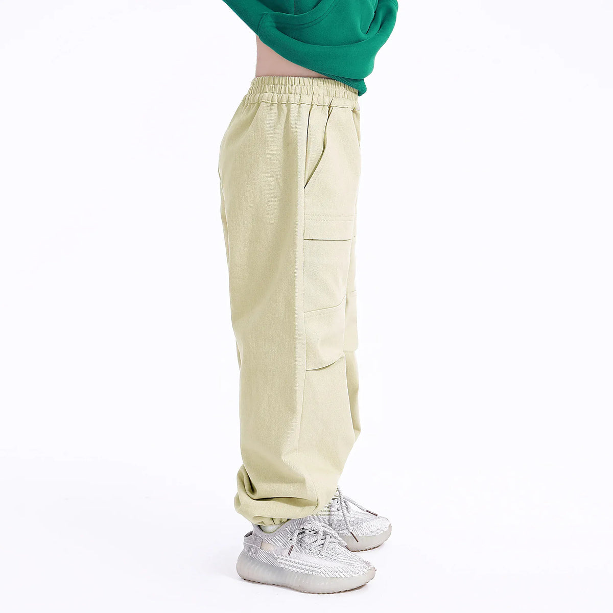 Casual Plain Pants for Boys Image