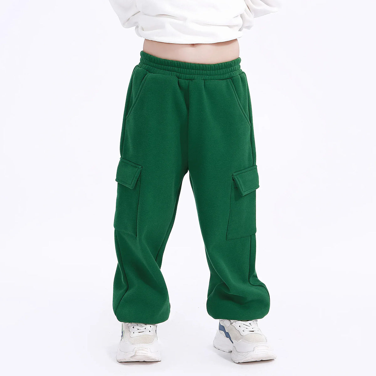 Casual Plain Pants for Boys Image