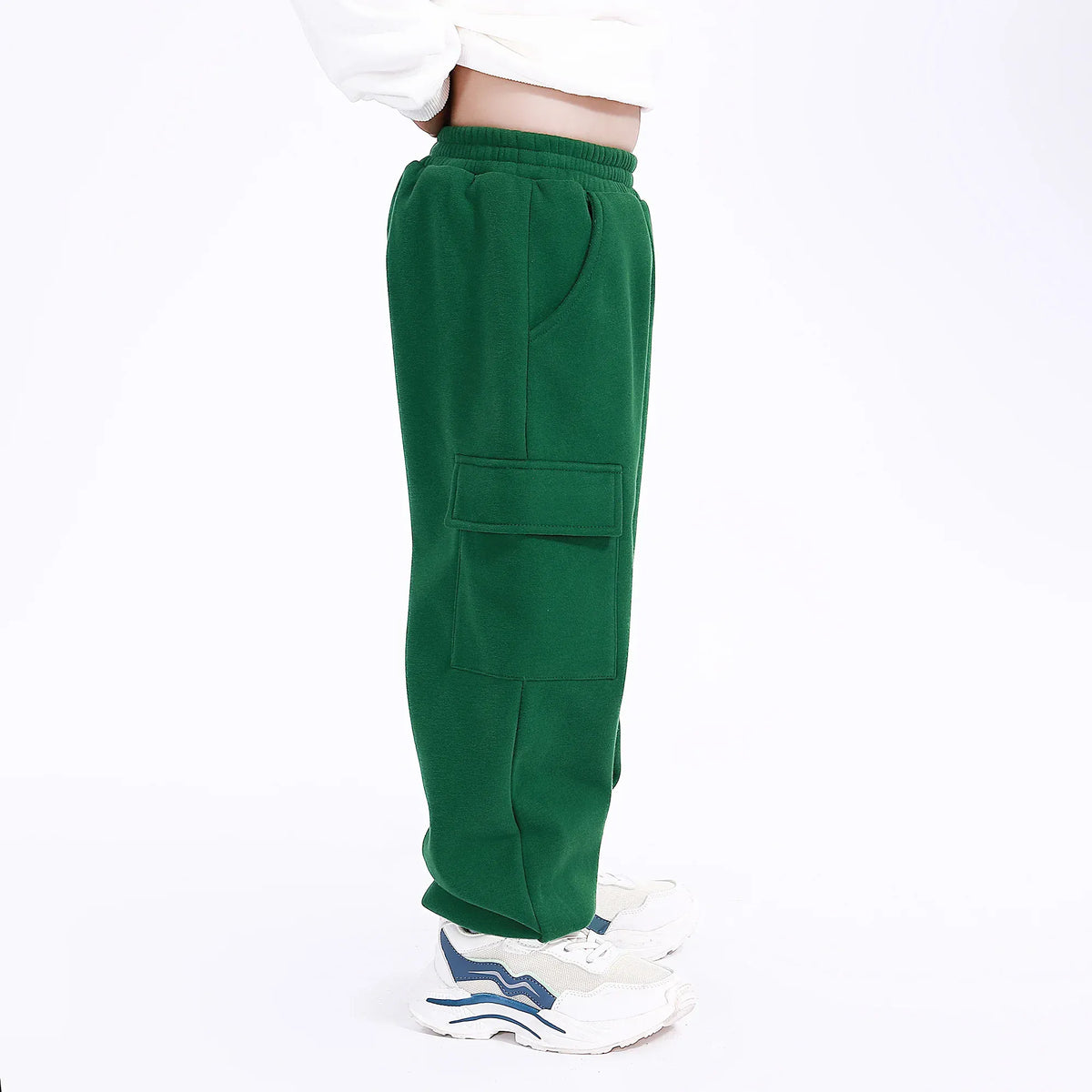 Casual Plain Pants for Boys Image