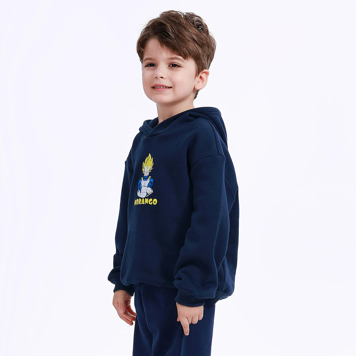 Casual Printed Hoodie for Boys Image
