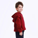 Casual Printed Hoodie for Boys Image