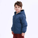 Casual Plain Jacket for Boys Image