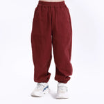 Casual Plain Pants for Boys Image