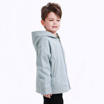 Casual Plain Jacket for Boys Image