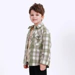 Casual Checked Shirt for Boys Image