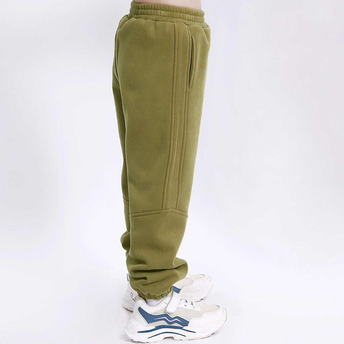 Casual Plain Pants for Boys Image