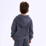 Casual Plain Hoodie for Boys Image