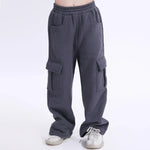 Casual Plain Pants for Boys Image