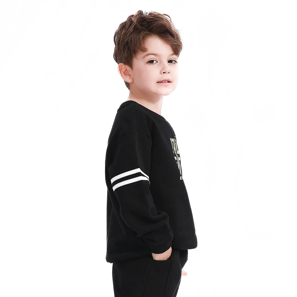 Casual Printed Sweatshirt for Boys Image