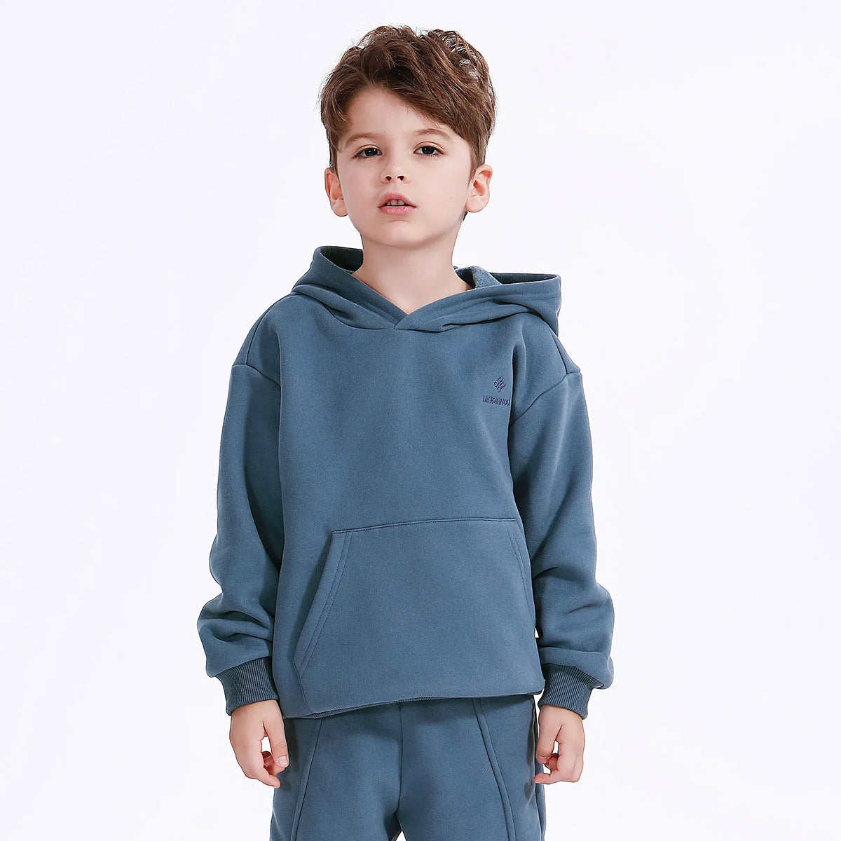 Casual Embroidery Hoodie for Boys Image