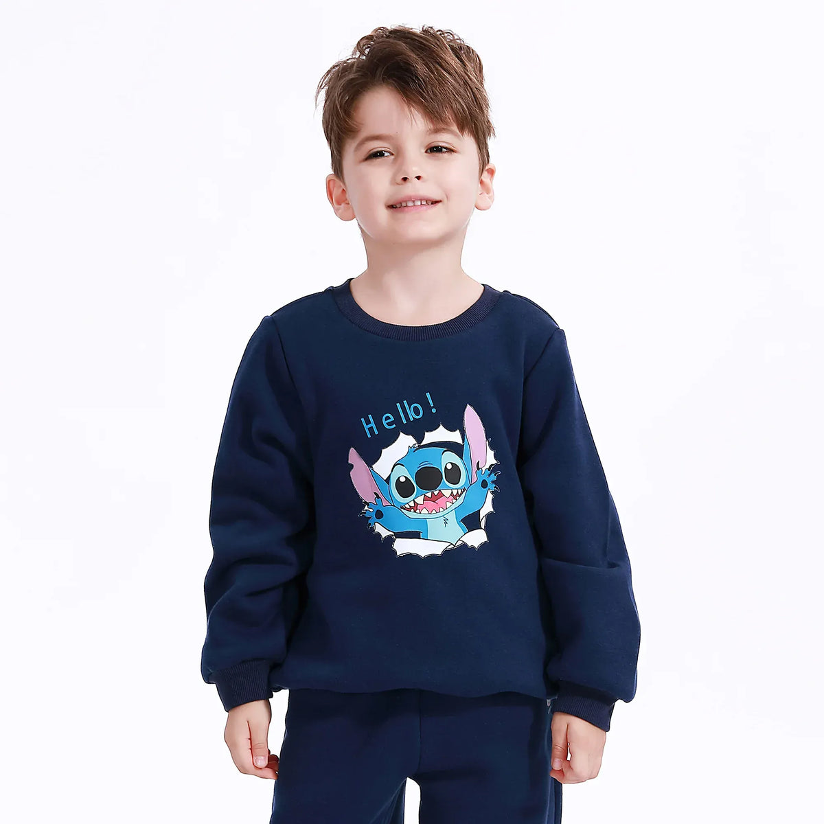 Casual Printed Sweatshirt for Boys Image