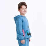 Casual Printed Hoodie for Boys Image