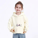Casual Printed Hoodie for Girls Image